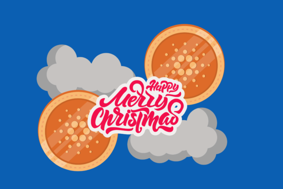 Cardano Christmas Cloud Greeting Art & Illustrations
