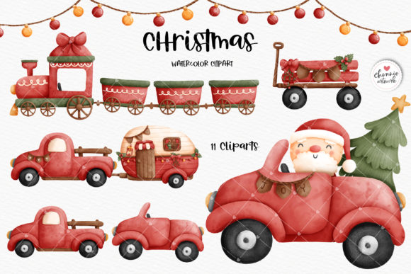 Christmas Car and Truck Clipart: A Designer's Stitch Review