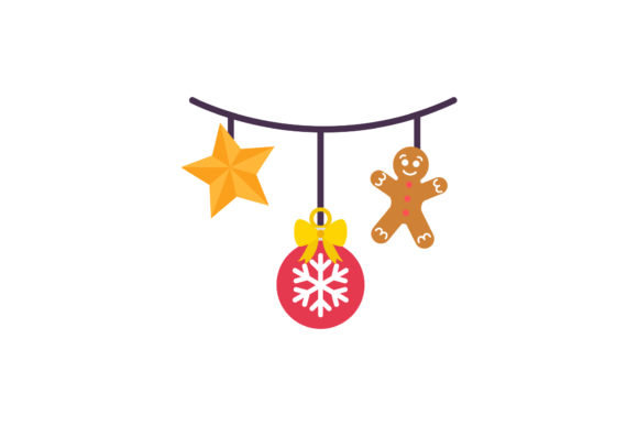 Christmas Decoration Vector-244: Premium Illustrations