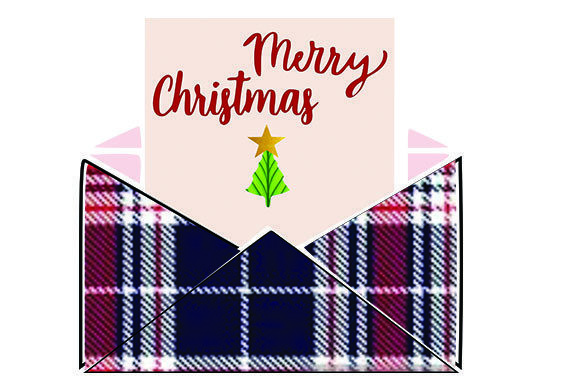 Christmas Greeting Envelope: Festive Illustrations Review