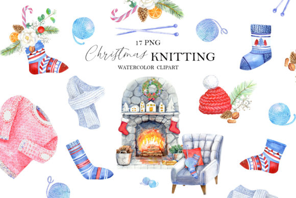 Christmas Knitting Illustrations: A Seller's Review
