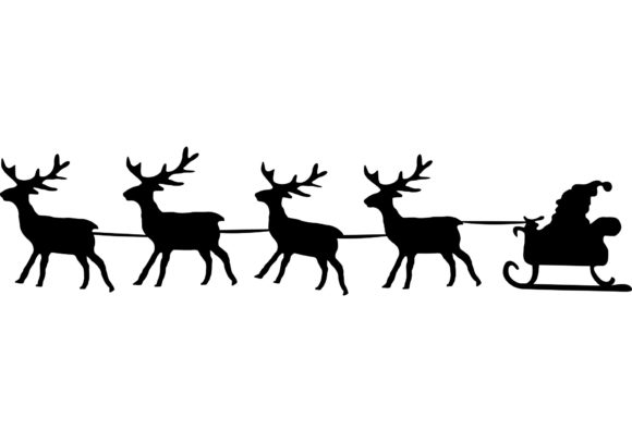 Christmas Silhouette Rendeer Sledge: A Designer's Review