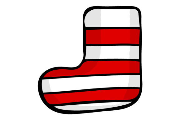 Christmas Sock Cartoon Sticker: Festive Illustrations Review