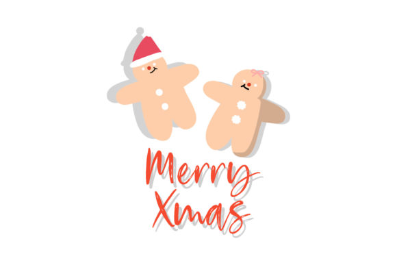 Merry Christmas Delicious Gingerbread Illustrations Review