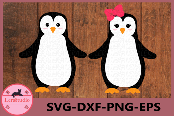 Penguin, Merry Christmas: Festive Illustrations for Brands