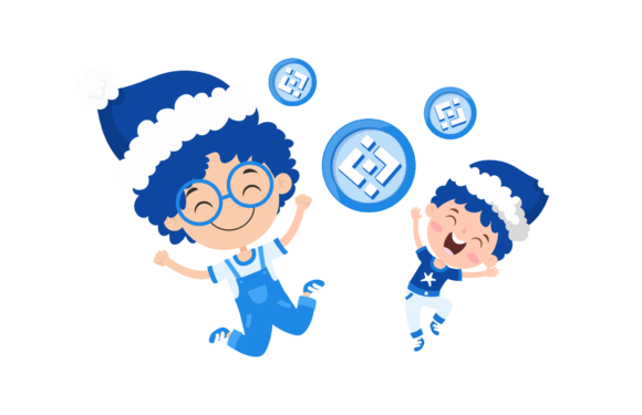 Review: Christmas Binance Happy Children Xmas Design