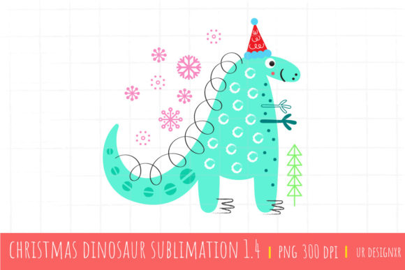 Review: Christmas Dinosaur Sublimation 1.4 for Holiday Stitching